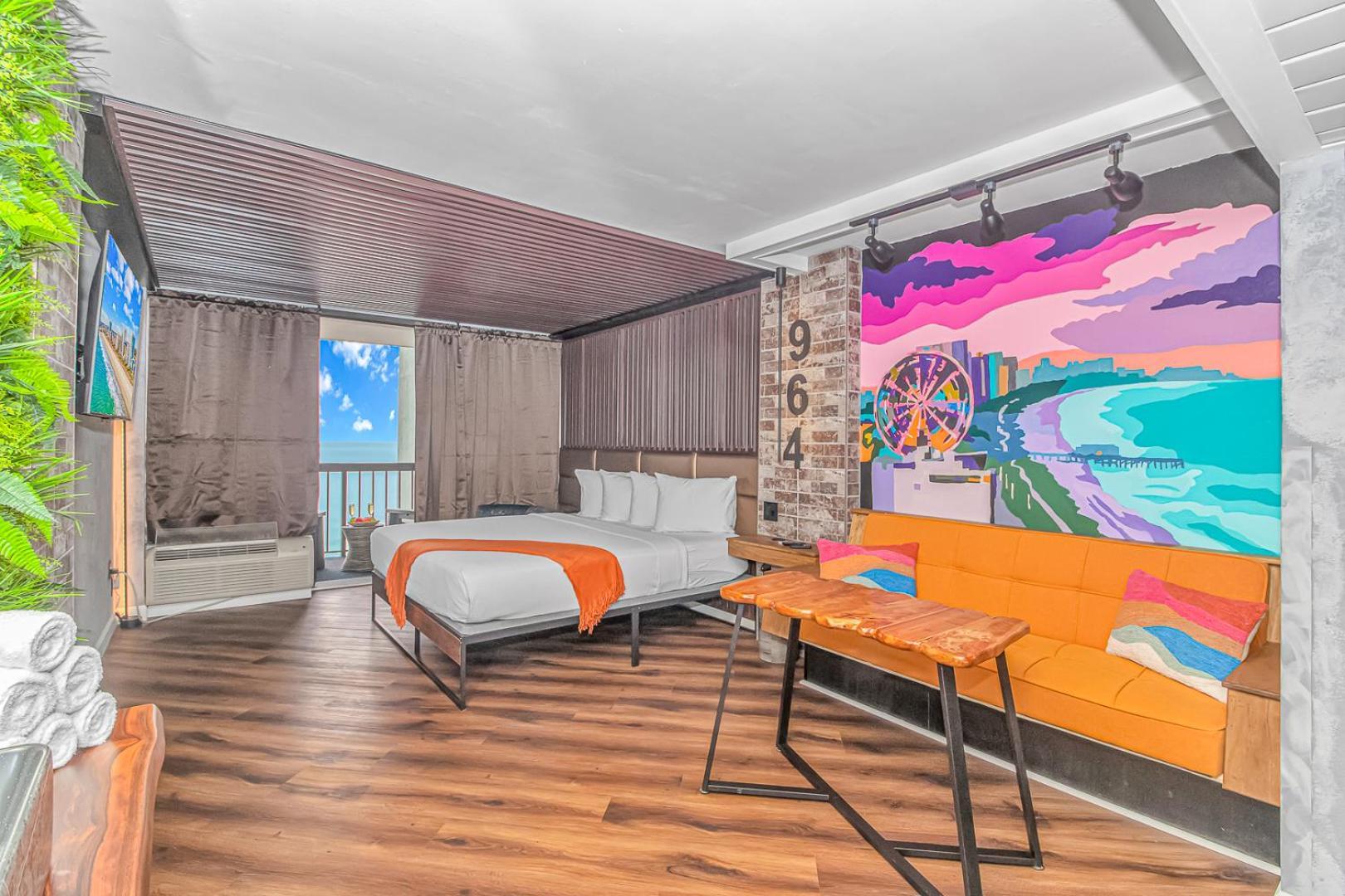 Ocean Front Queen Suite With Panoramic Views! - Compass Cove Unit 964 Myrtle Beach Zewnętrze zdjęcie