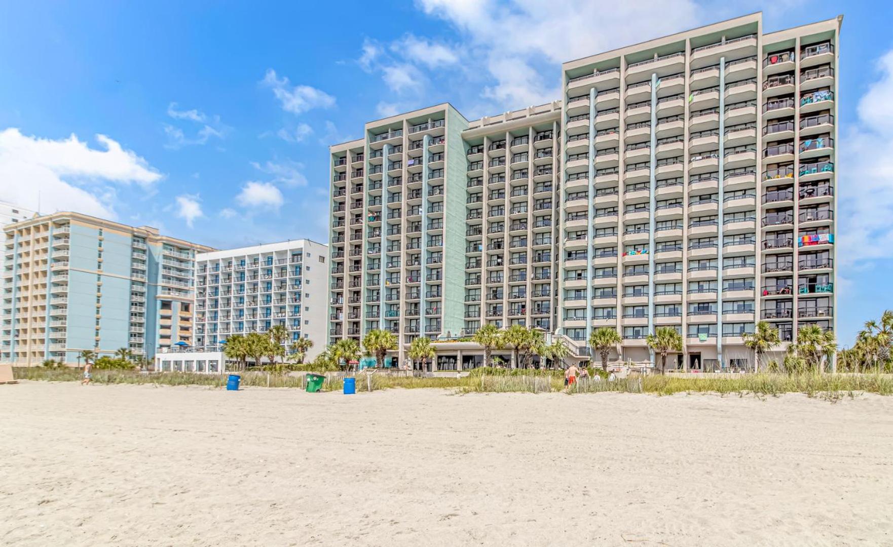Ocean Front Queen Suite With Panoramic Views! - Compass Cove Unit 964 Myrtle Beach Zewnętrze zdjęcie