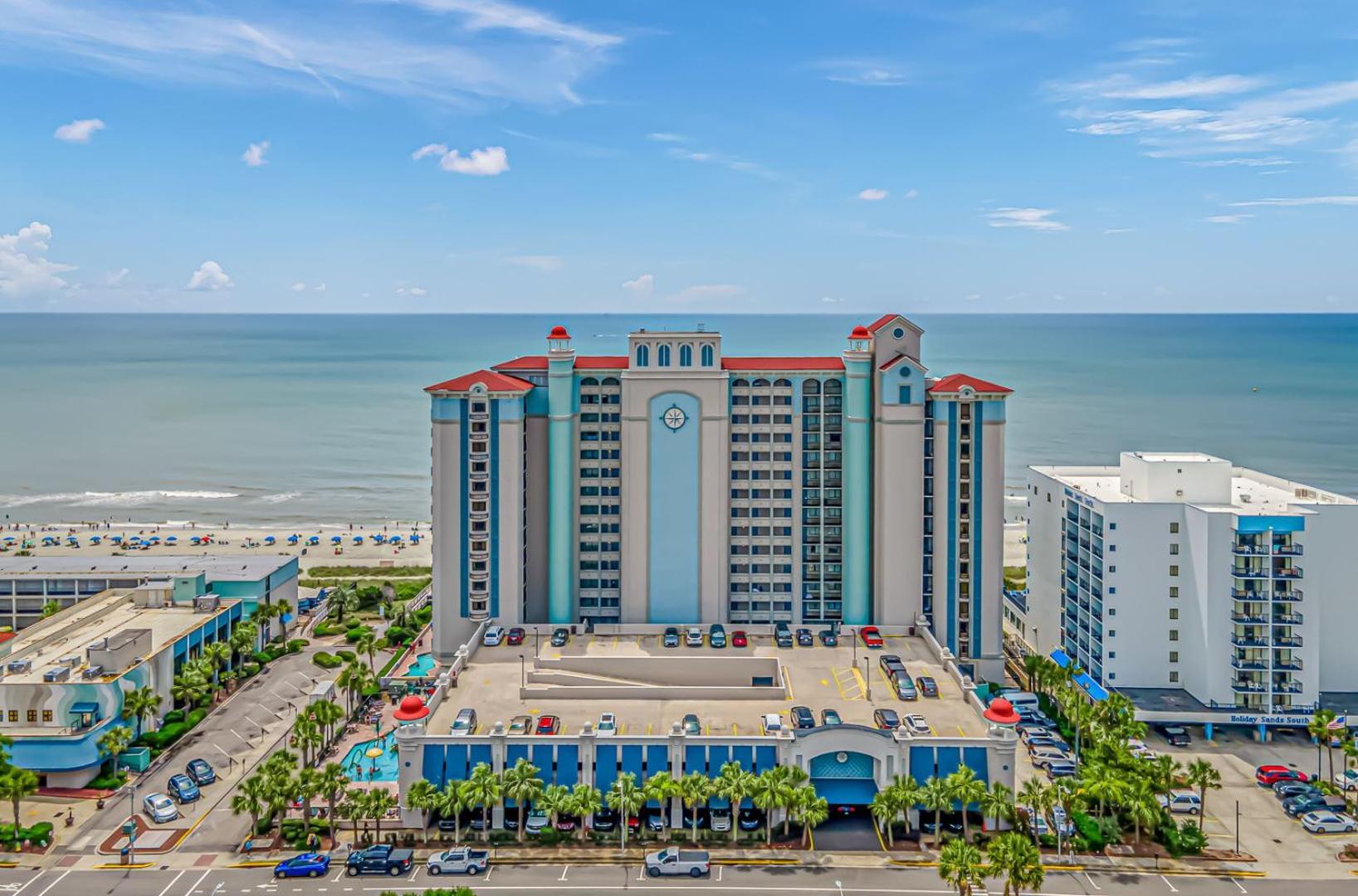 Ocean Front Queen Suite With Panoramic Views! - Compass Cove Unit 964 Myrtle Beach Zewnętrze zdjęcie