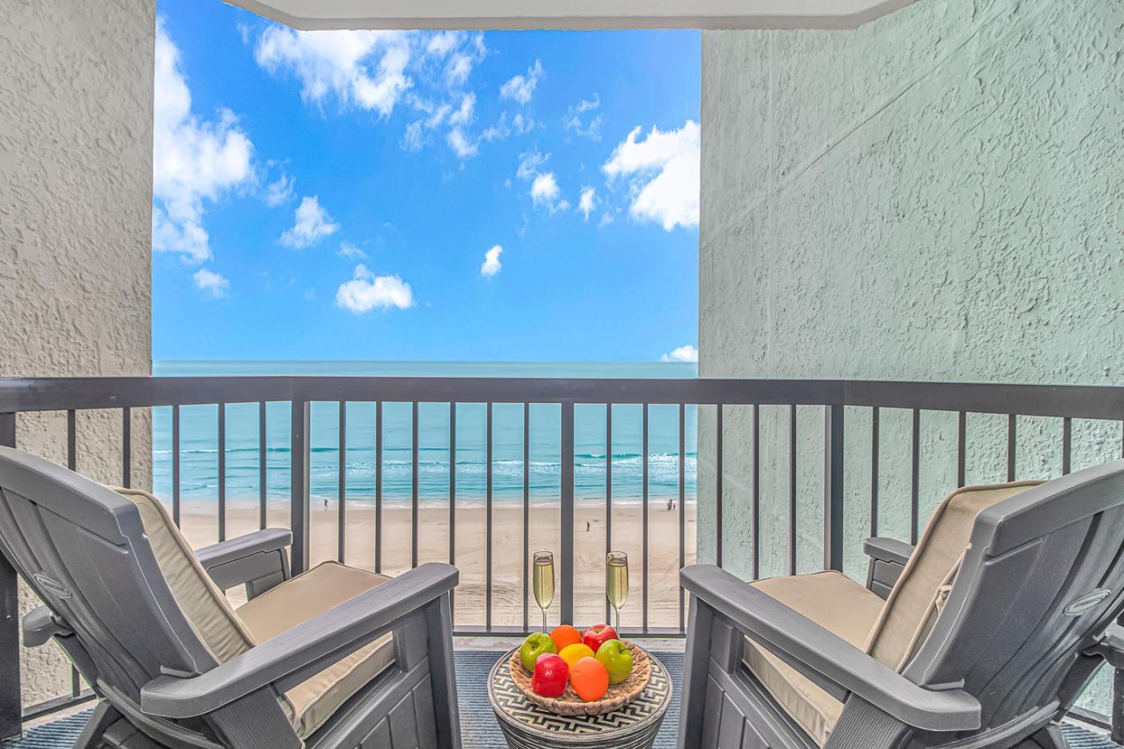 Ocean Front Queen Suite With Panoramic Views! - Compass Cove Unit 964 Myrtle Beach Zewnętrze zdjęcie