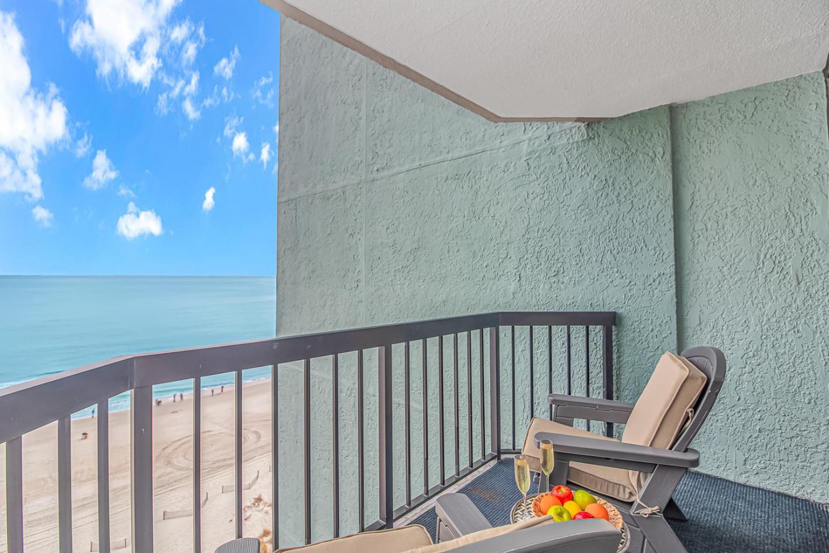 Ocean Front Queen Suite With Panoramic Views! - Compass Cove Unit 964 Myrtle Beach Zewnętrze zdjęcie