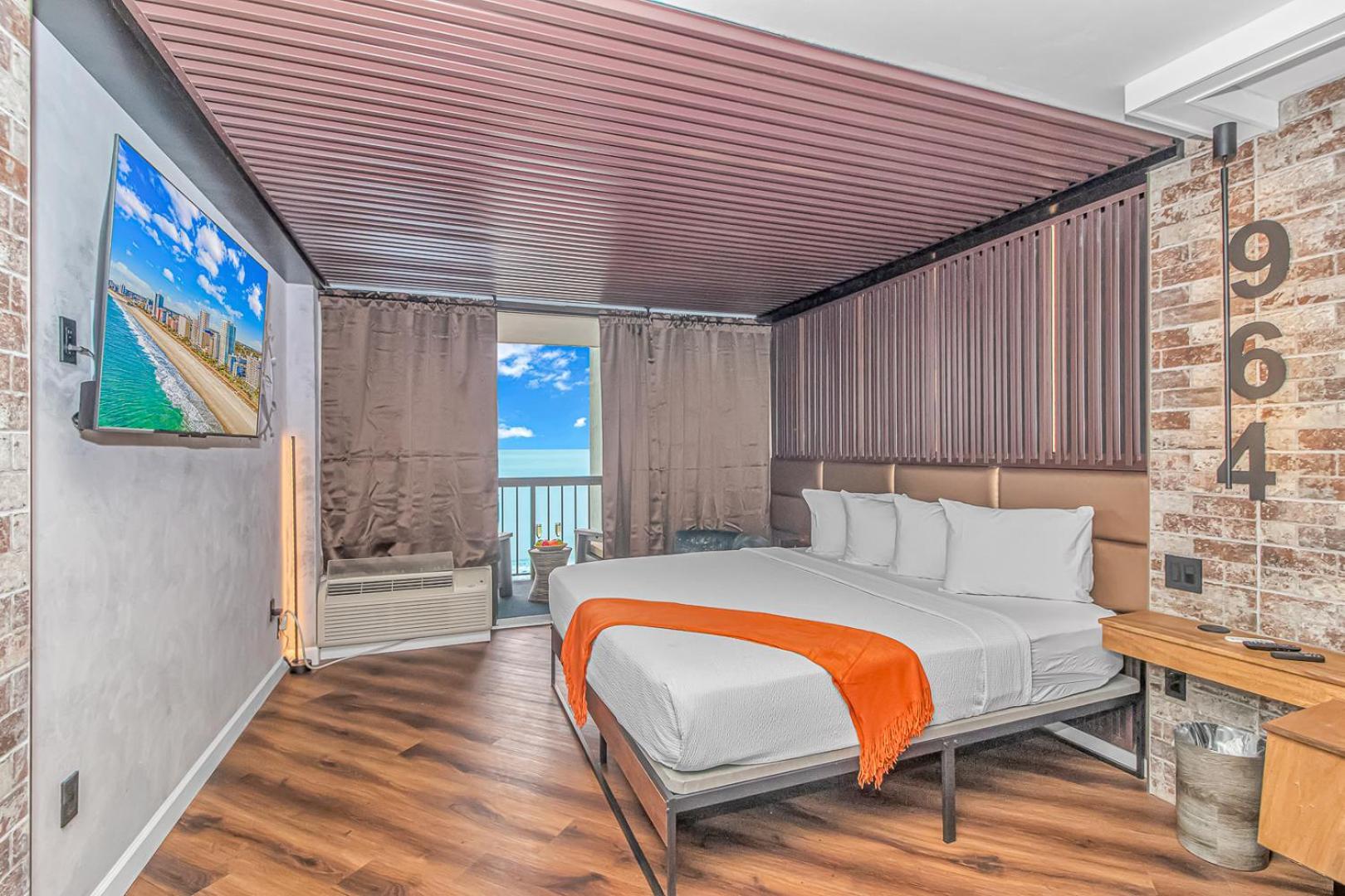 Ocean Front Queen Suite With Panoramic Views! - Compass Cove Unit 964 Myrtle Beach Zewnętrze zdjęcie